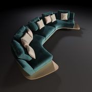 Segno Sofa Wood gallery detail image