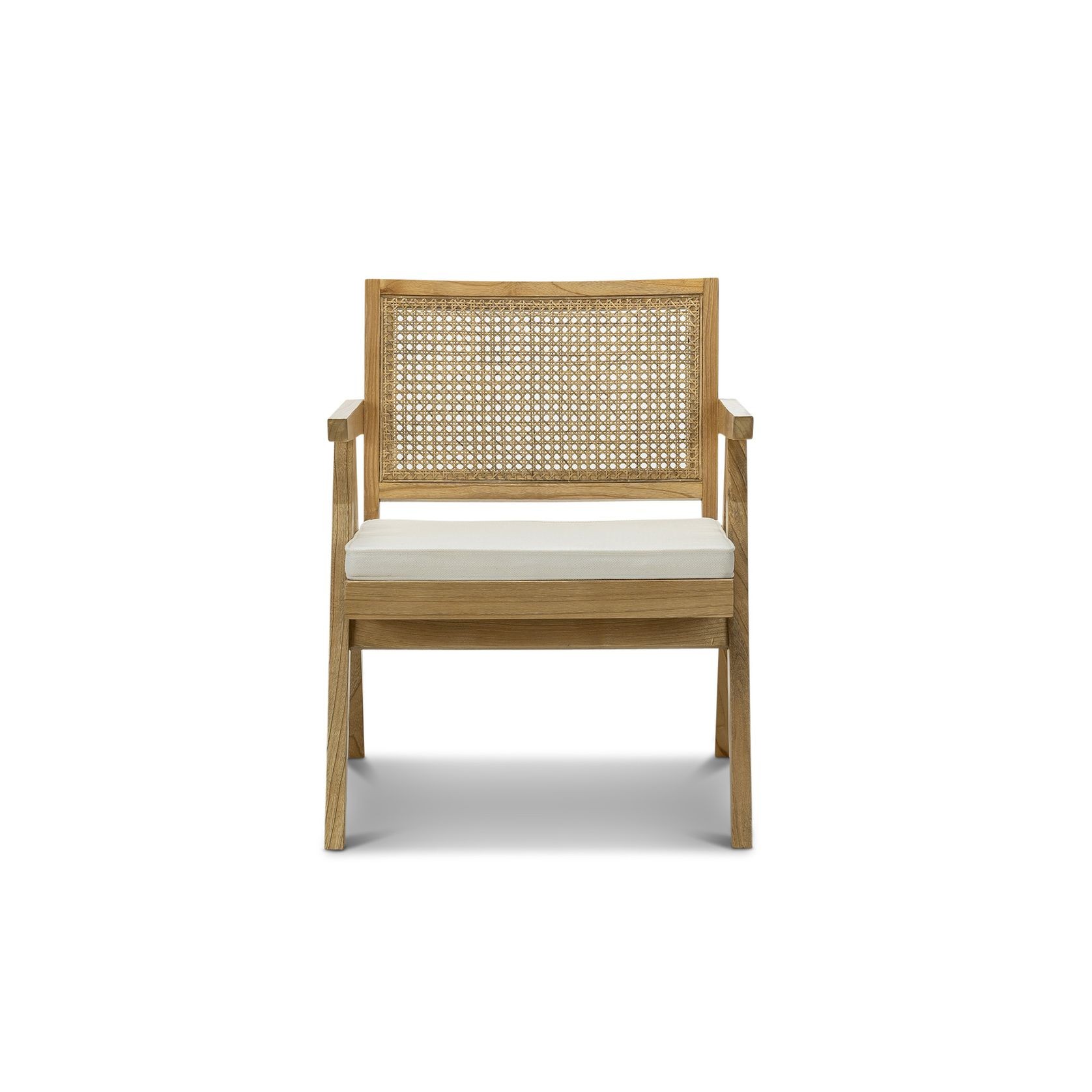 Mira Rattan Occasional Armchair | Natural gallery detail image