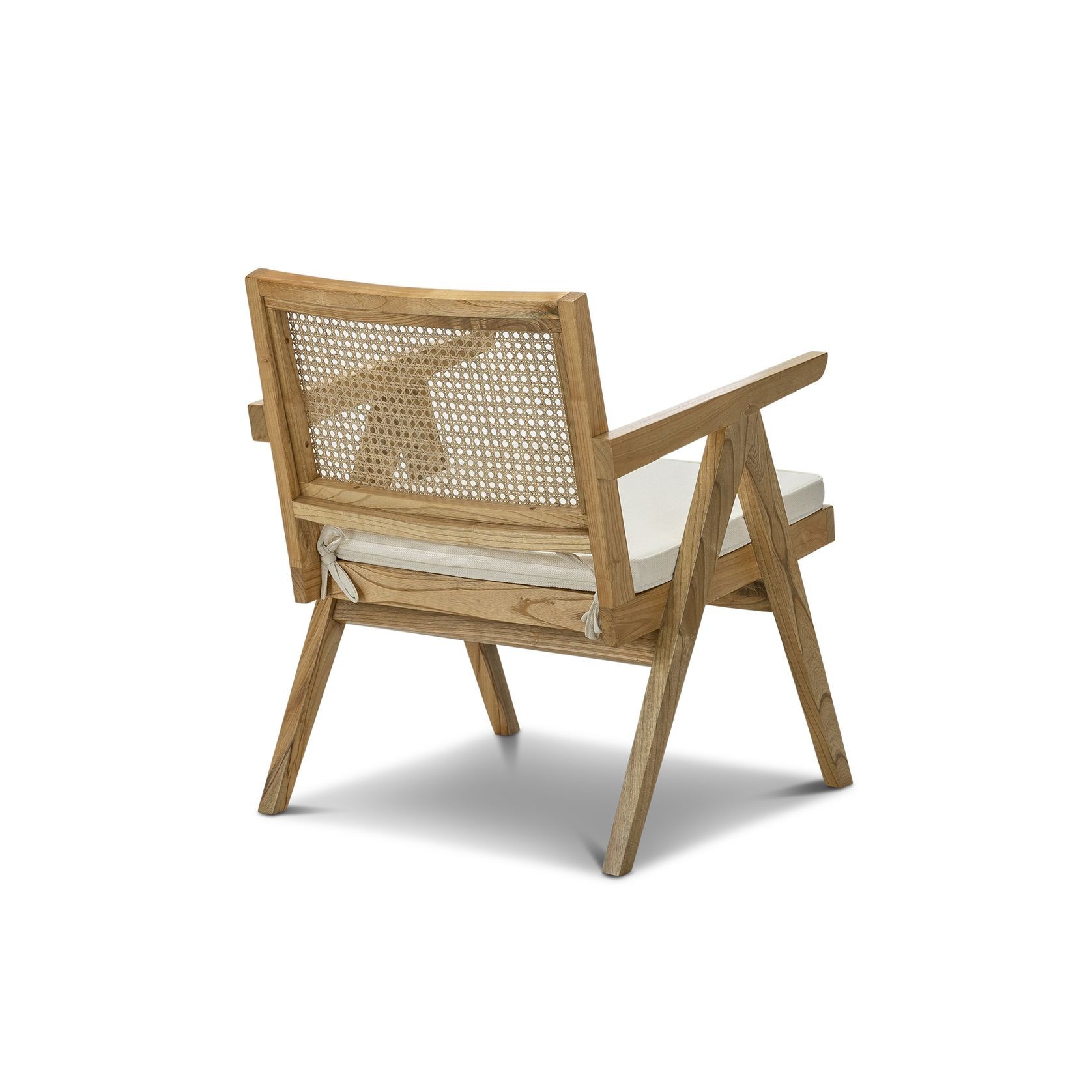 Mira Rattan Occasional Armchair | Natural gallery detail image
