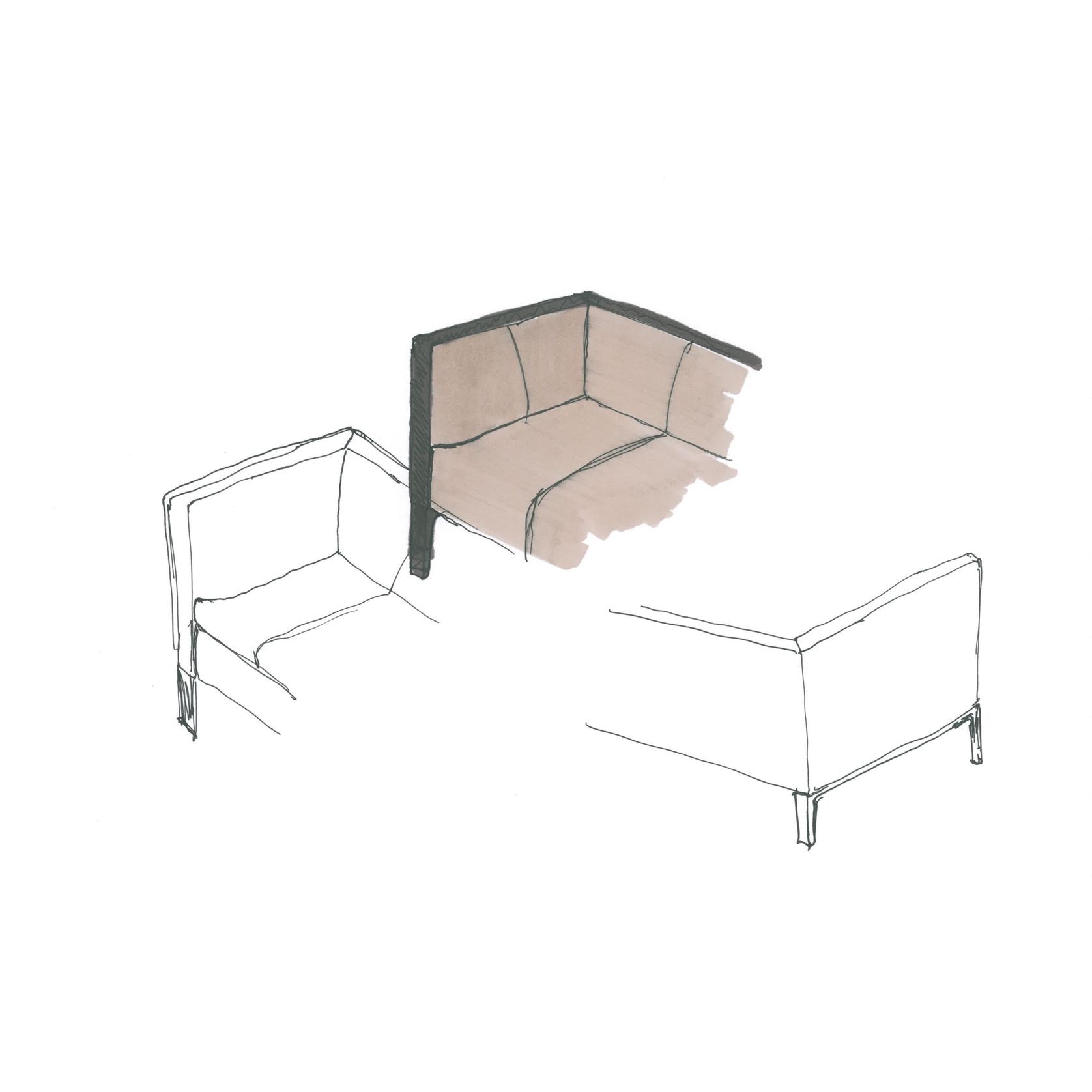 Paul Sofa by Molteni&C gallery detail image