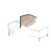 Paul Sofa by Molteni&C gallery detail image