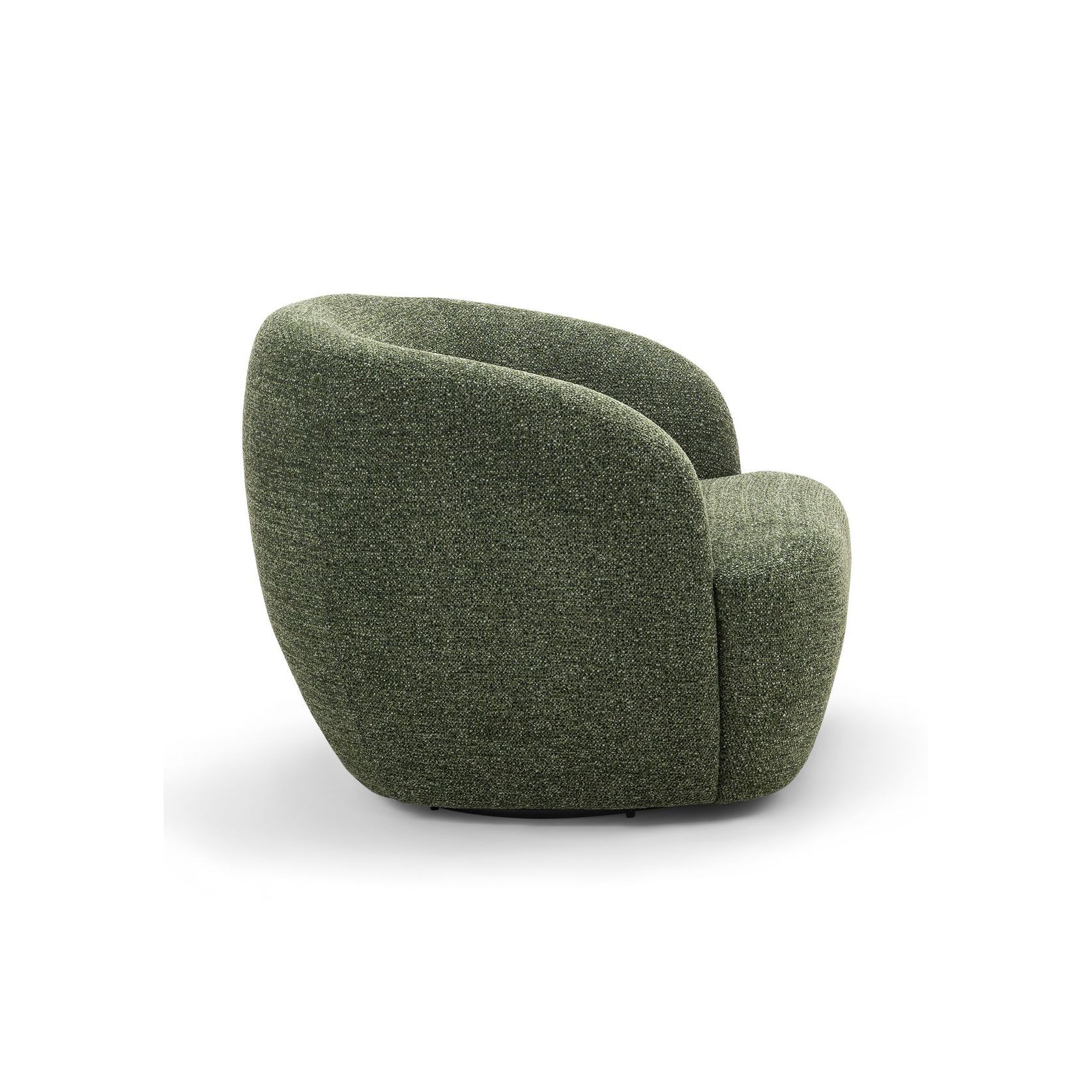 Cuddle Swivel Armchair | Moss Green gallery detail image