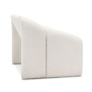Wavee Groove Armchair | Cream Bouclé gallery detail image