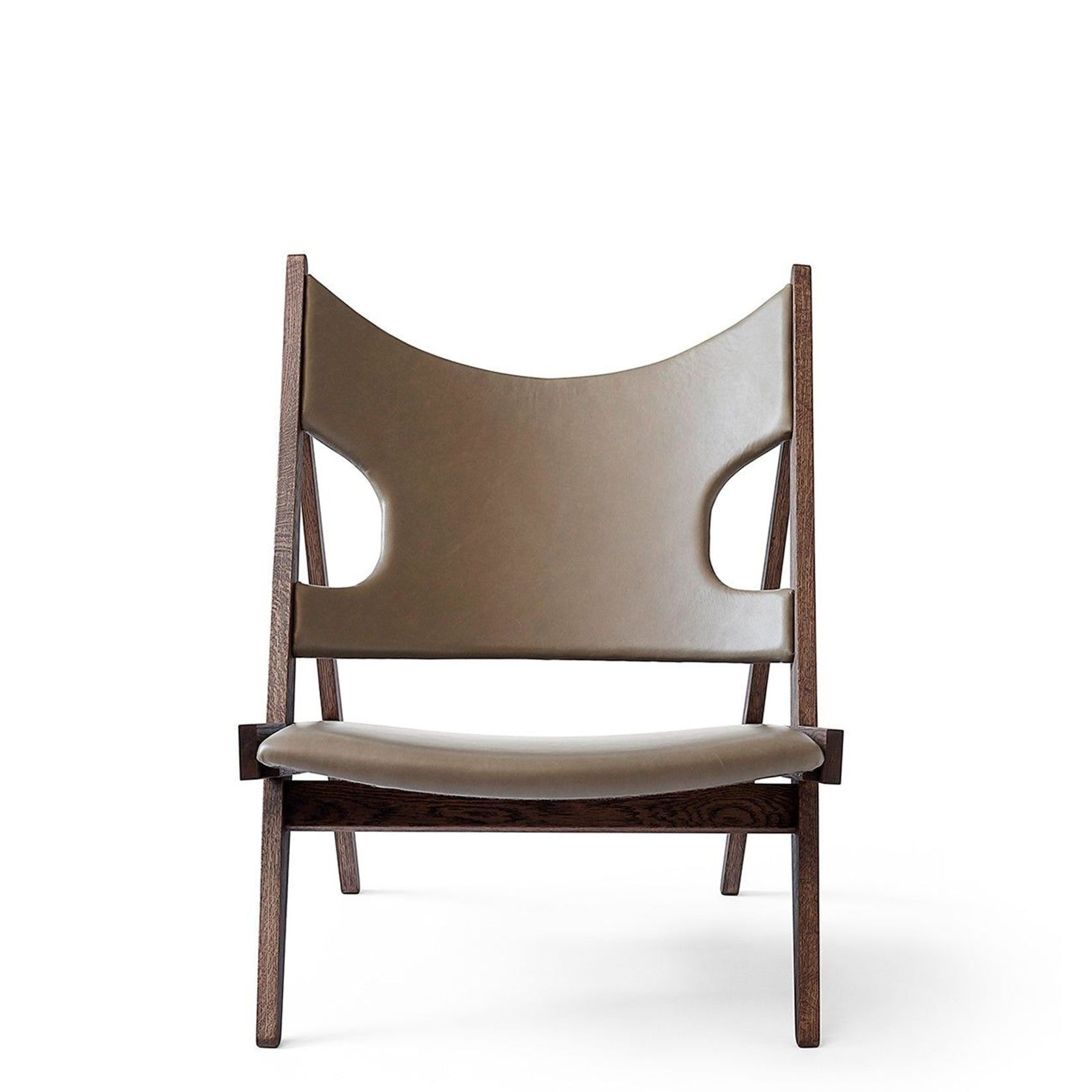 Audo CPH Knitting Lounge Chair, Leather gallery detail image