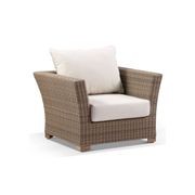 Coco 1 Seater - Outdoor Wicker Arm Chair Rattan gallery detail image