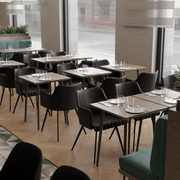 Andorra Arm Chair Vintage Black Seat gallery detail image