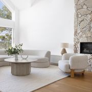 Mosman Indoor Armchair Fabric Sofa Lounge gallery detail image