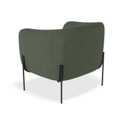 Belle Lounge Chair - Kelp Green -Brushed Matt Gold Legs gallery detail image