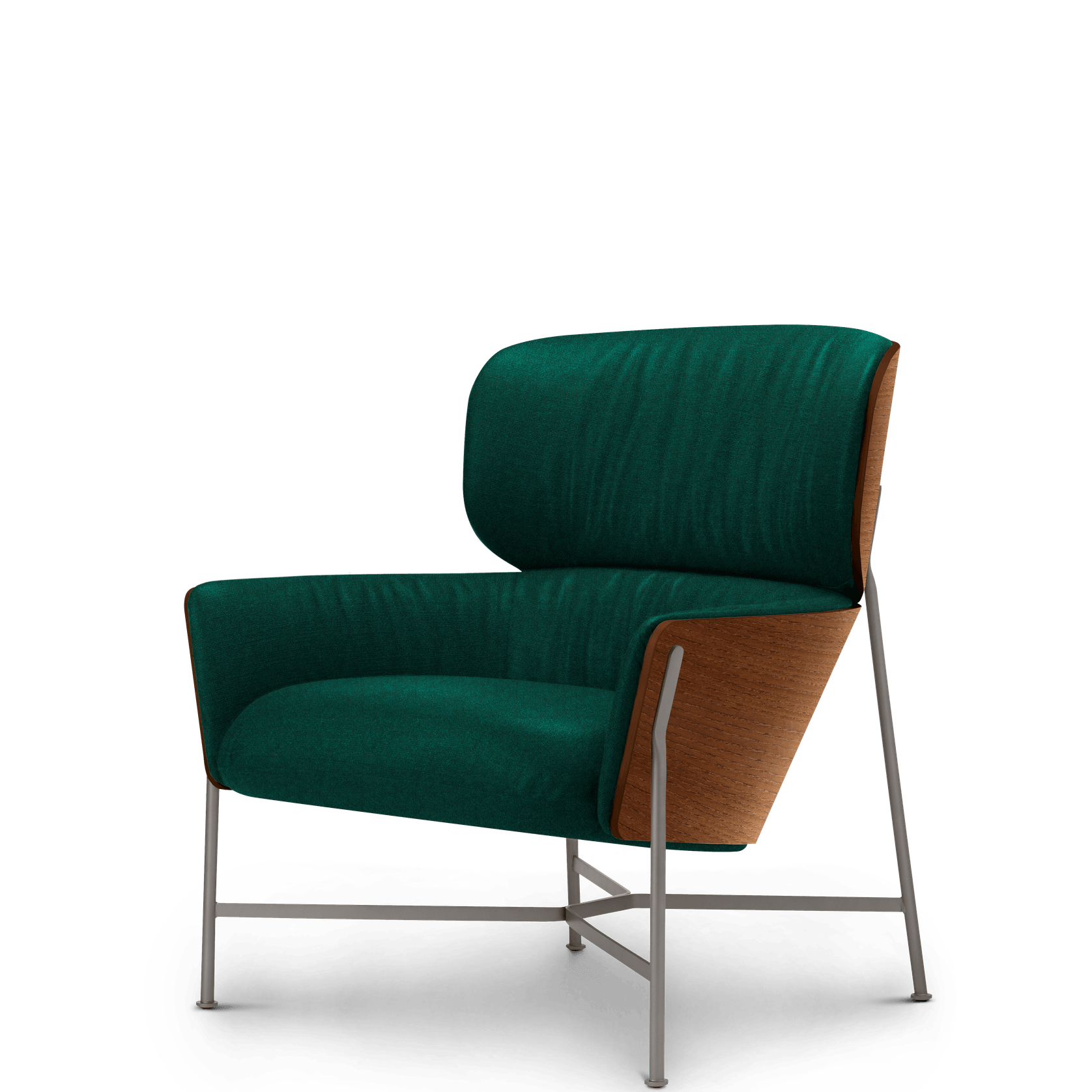 Caristo Low Back Fabric | Armchair gallery detail image