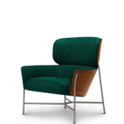 Caristo Low Back Fabric | Armchair gallery detail image