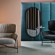 Caristo Low Back Leather | Armchair gallery detail image