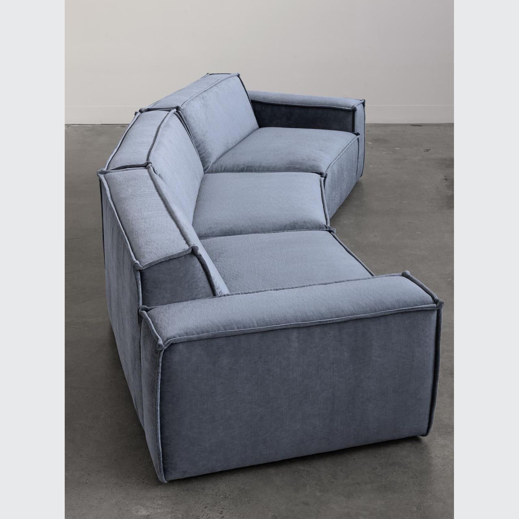 Curved Rufus Sofa gallery detail image