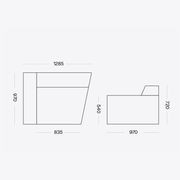 Curved Rufus Sofa gallery detail image