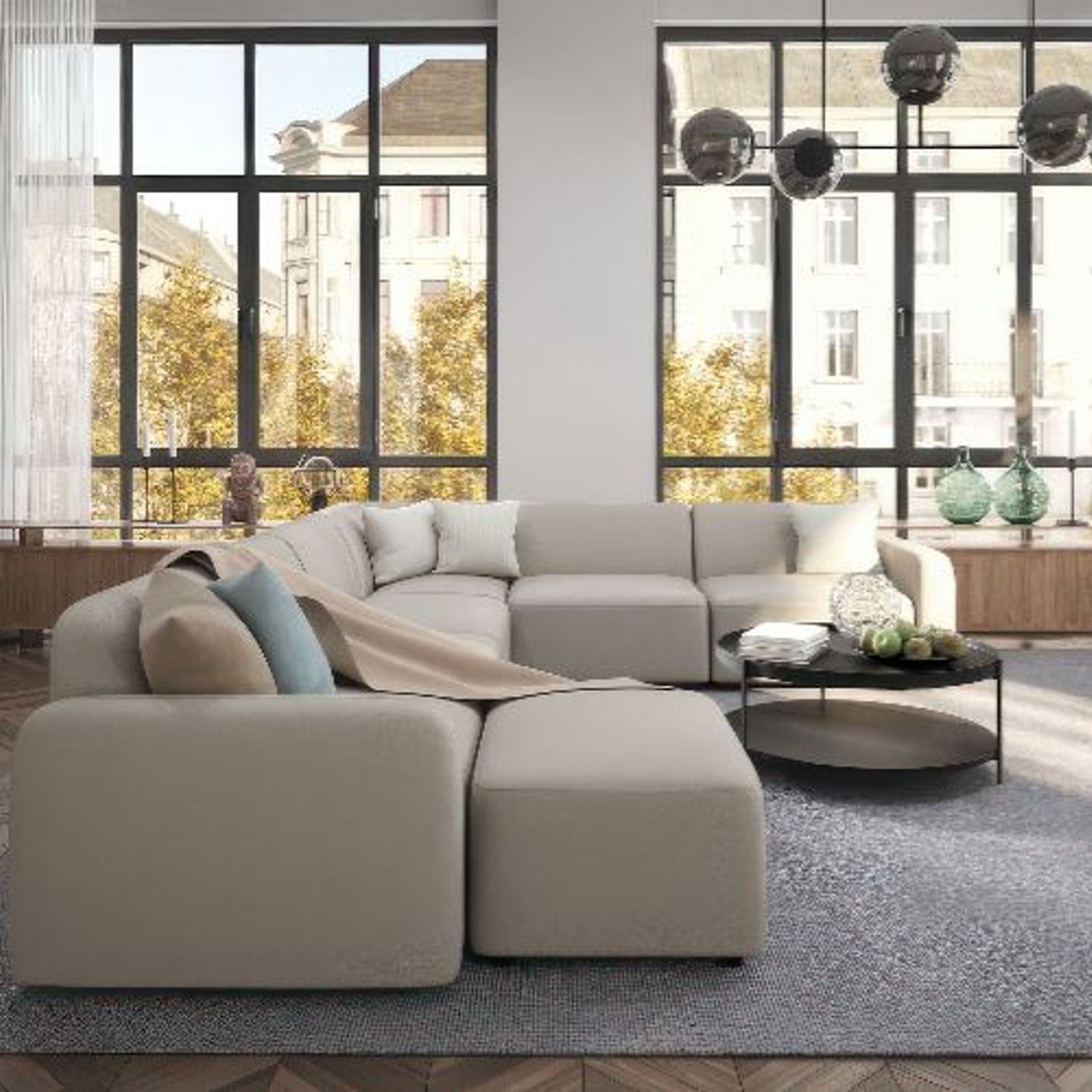 Atticus Modular Sofa Sections gallery detail image