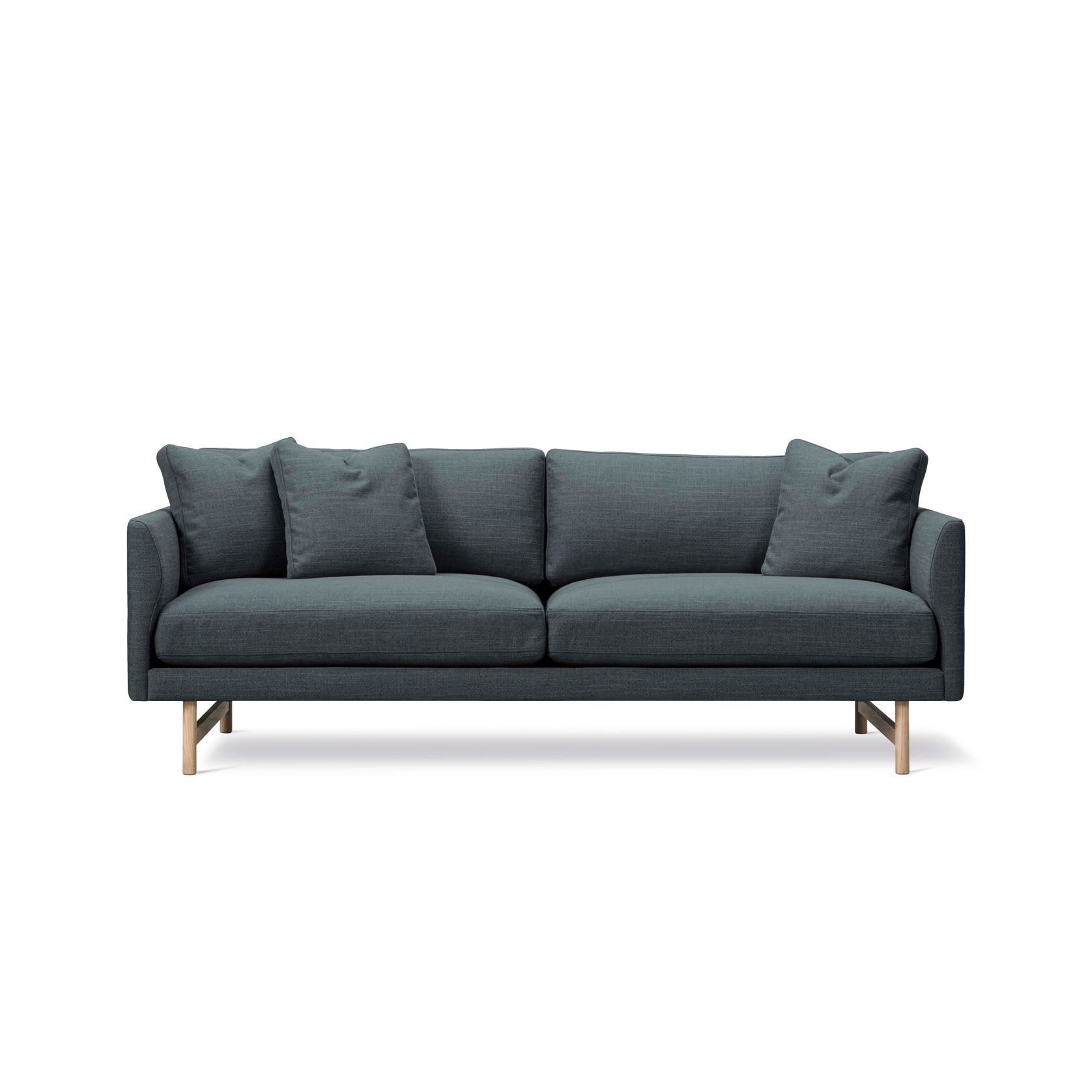 Calmo 2-seater Sofa 95 Wood by Fredericia gallery detail image
