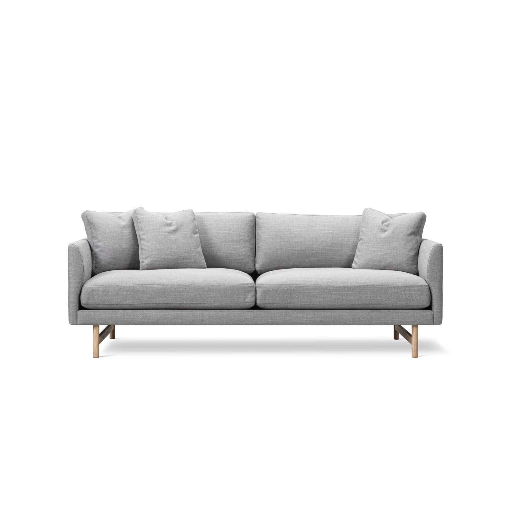 Calmo 2-seater Sofa 95 Wood by Fredericia gallery detail image