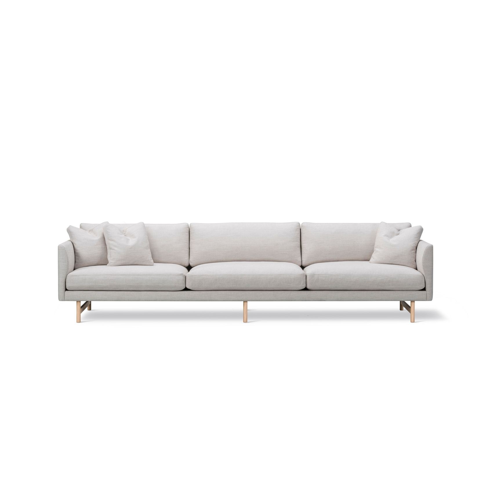 Calmo 3-seater Sofa 95 Wood by Fredericia gallery detail image