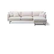 Calmo 3-seater Chaise 80 Metal Fredericia gallery detail image