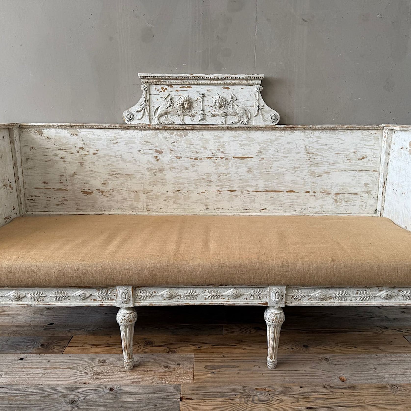 Antique Swedish Gustavian Sofa gallery detail image