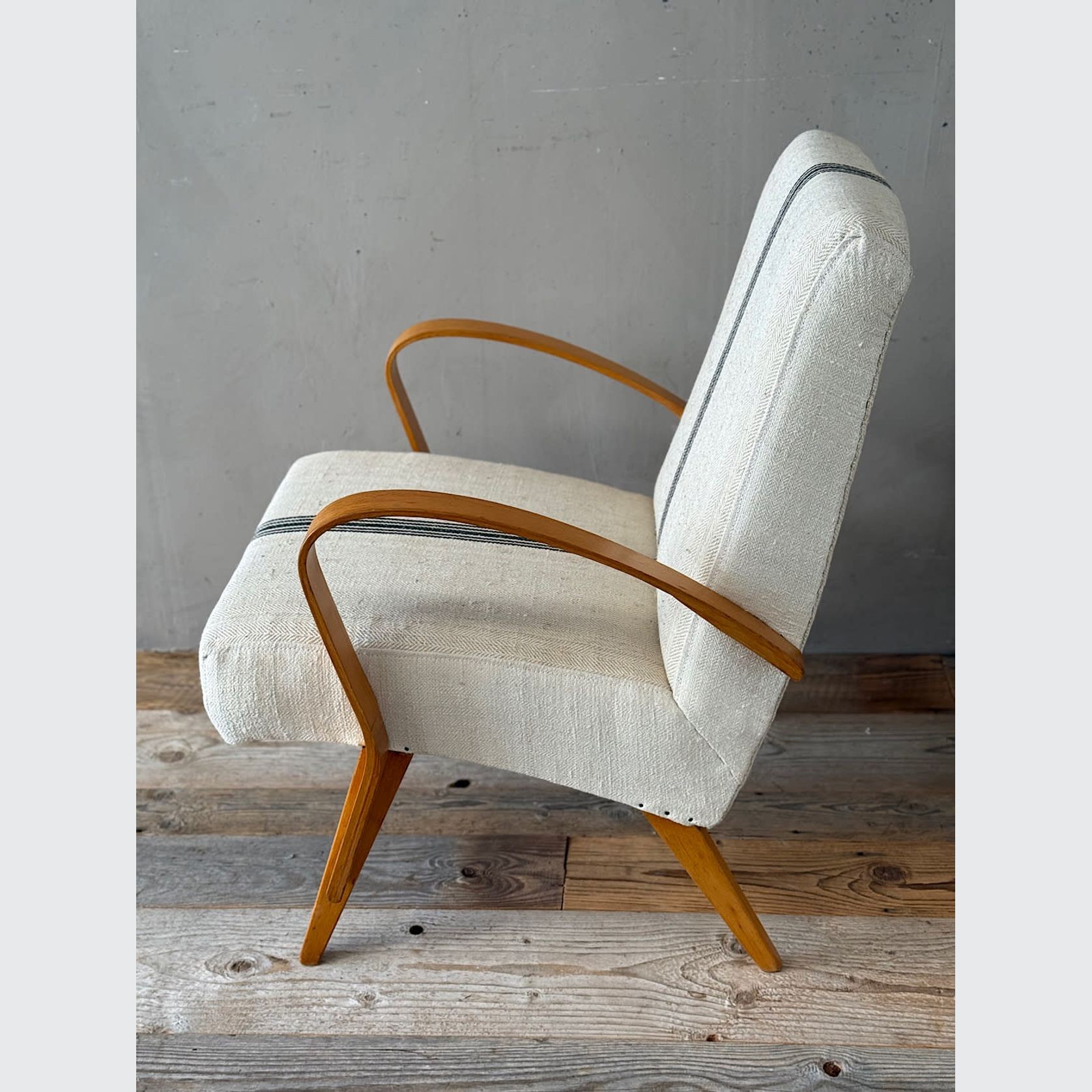 Mid Century Bentwood Lounge Chairs gallery detail image