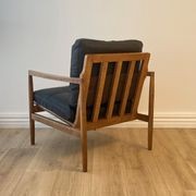 Bailey Leather Chair | Black gallery detail image