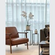 Spencer Mid-Century Leather Chair | Saddle gallery detail image