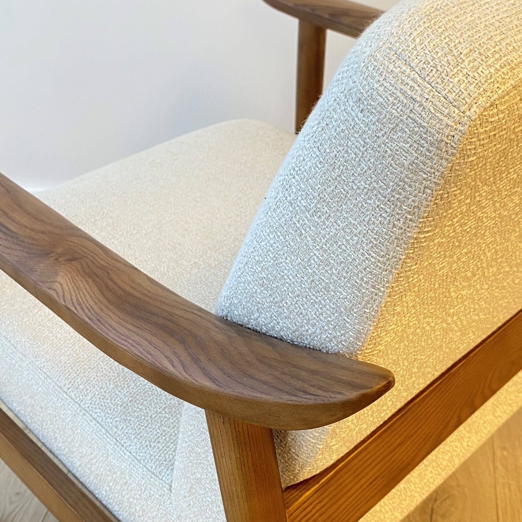Spencer Mid-Century Chair | Sand gallery detail image