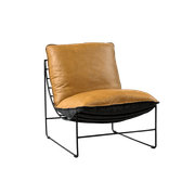 Leonardo Leather Lounge Chair gallery detail image