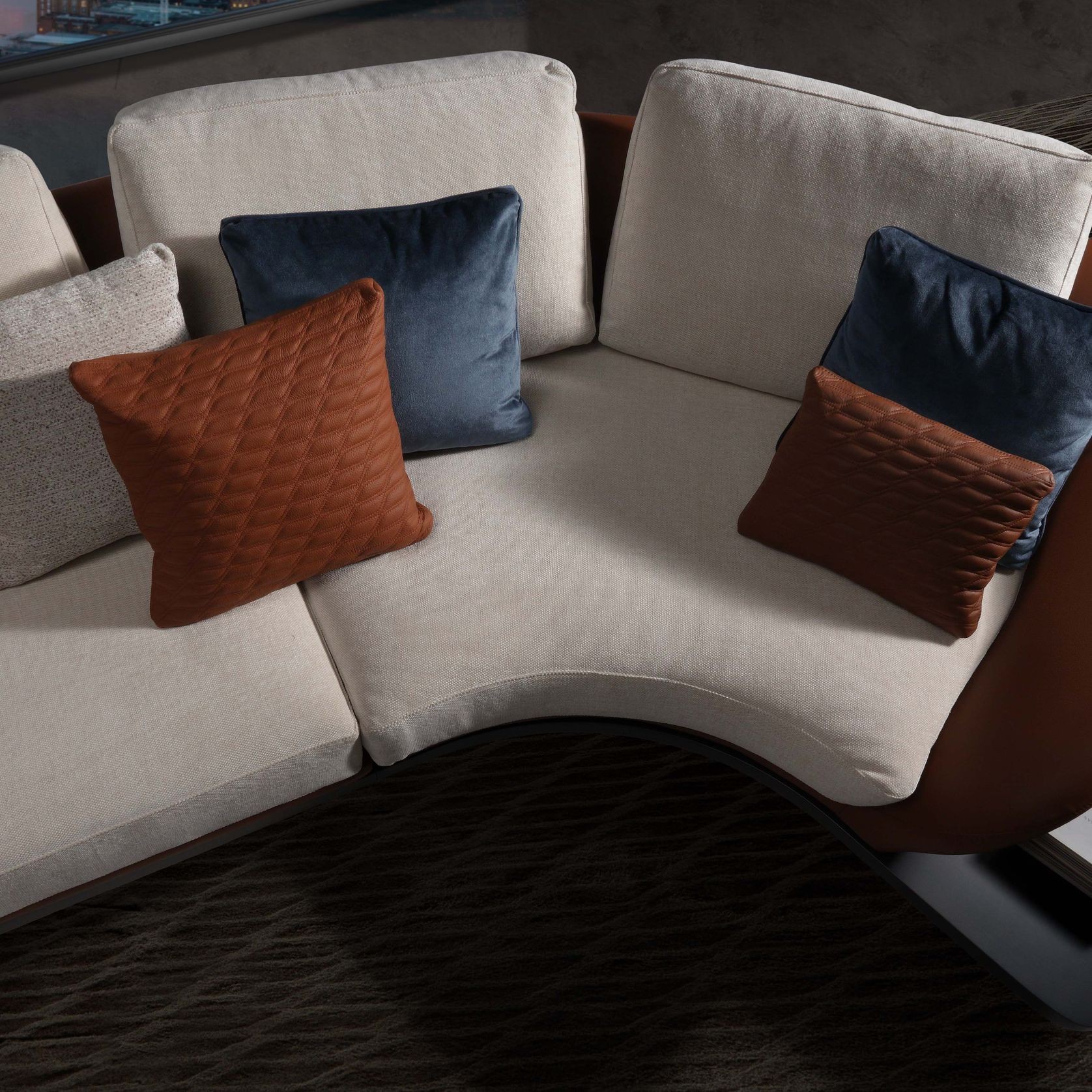 Segno Sofa Wood gallery detail image