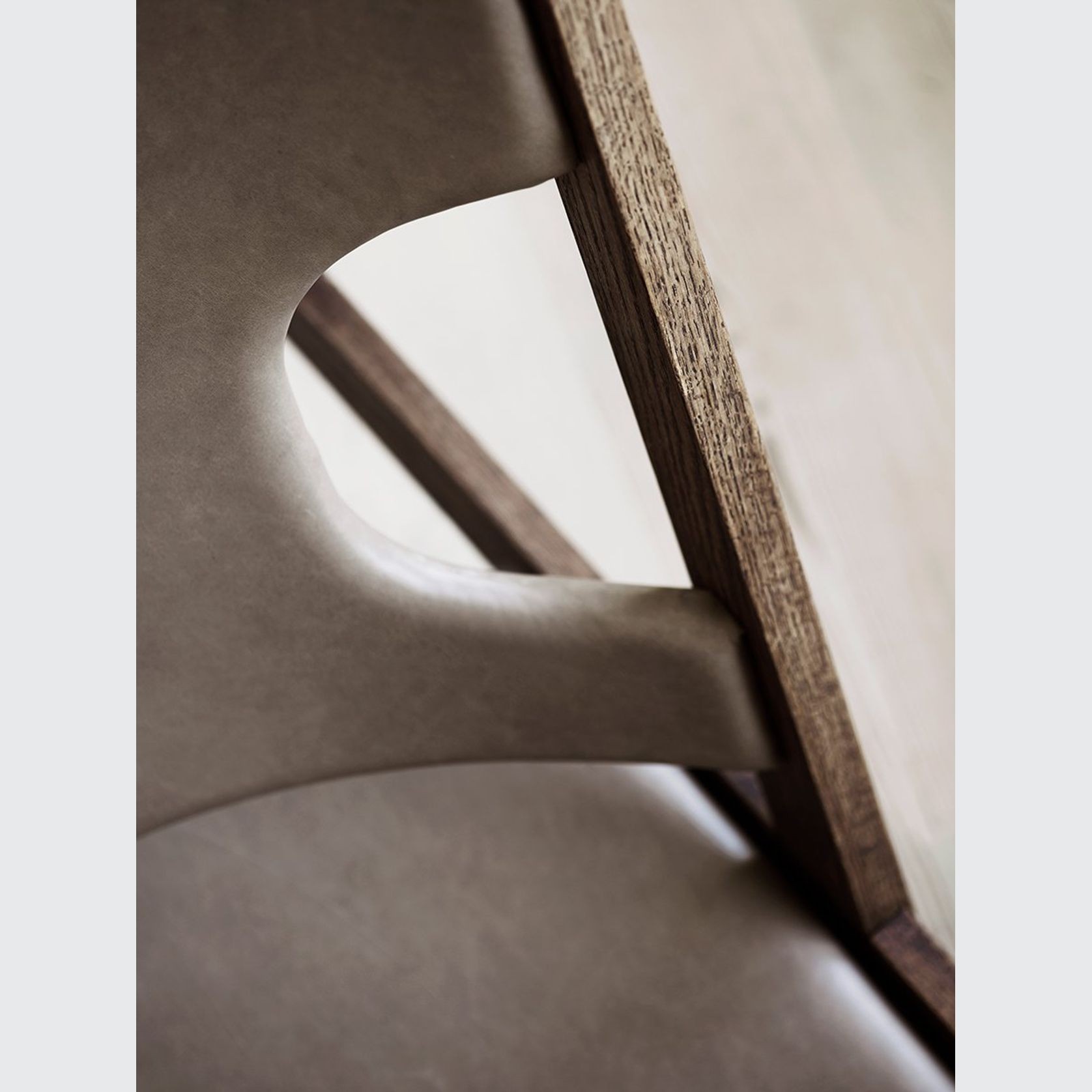 Audo CPH Knitting Lounge Chair, Leather gallery detail image
