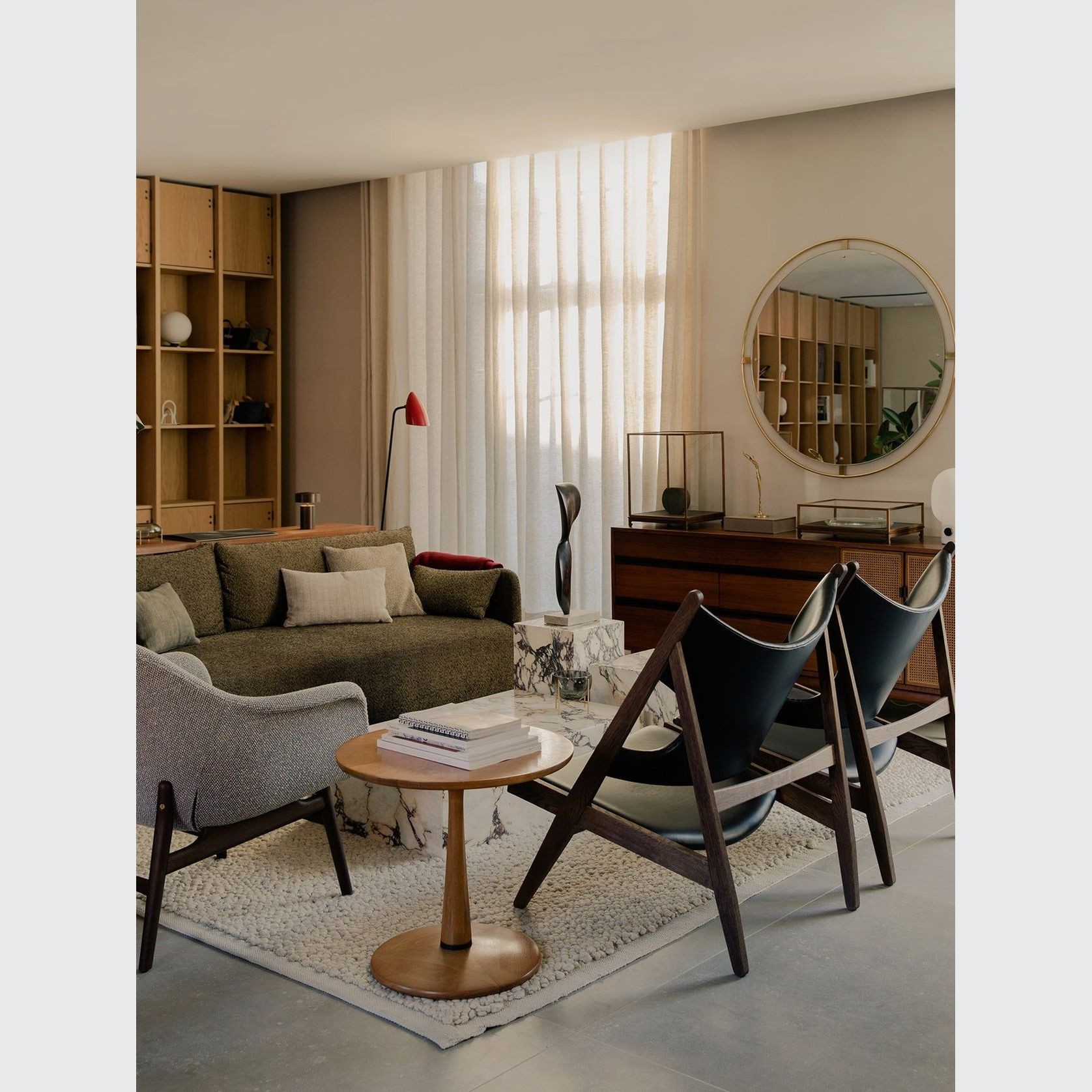 Audo CPH Knitting Lounge Chair, Leather gallery detail image