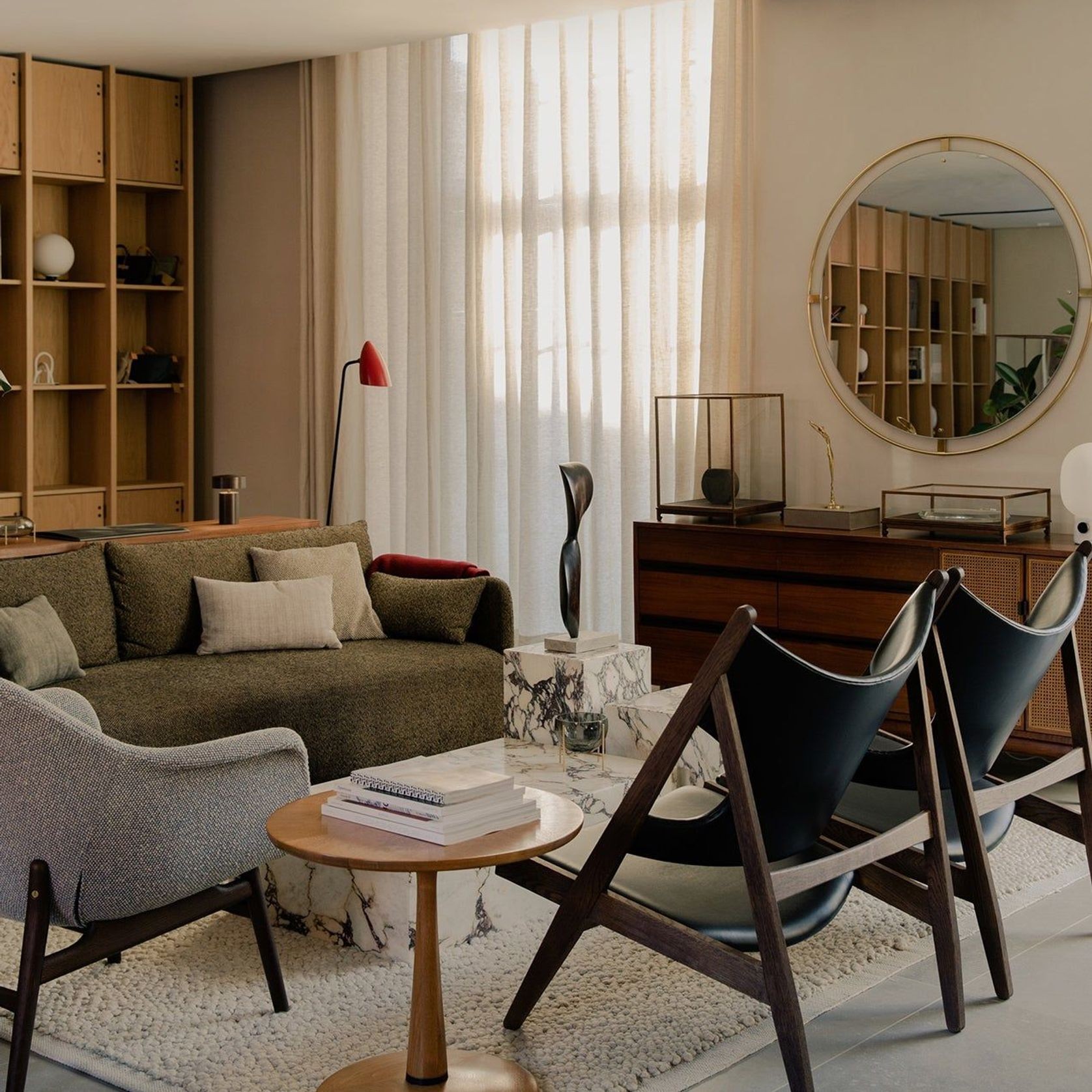 Audo CPH Knitting Lounge Chair, Leather gallery detail image