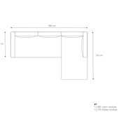 Department Chaise Sofa gallery detail image