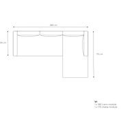 Department Chaise Sofa gallery detail image