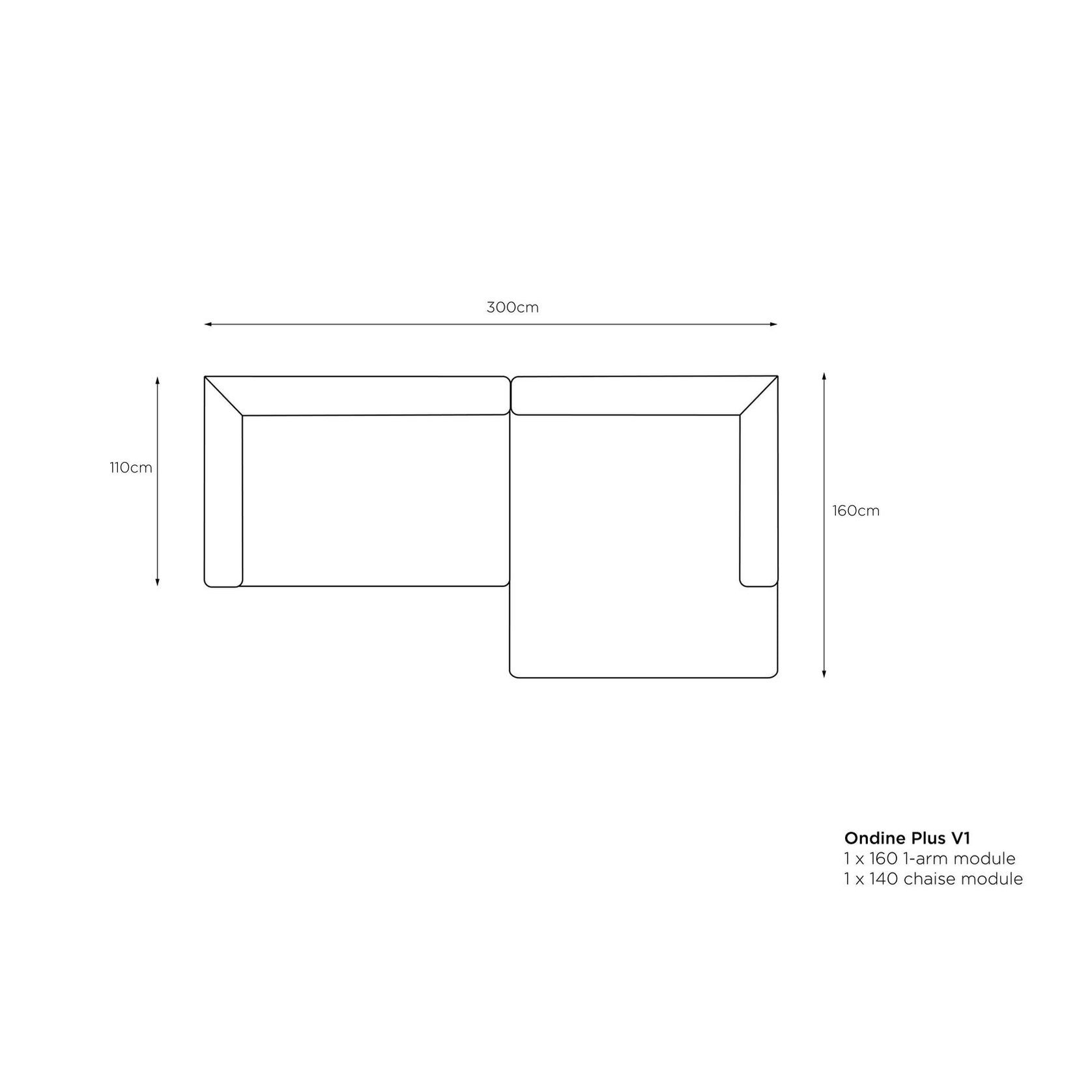Ondine Plus Chaise gallery detail image
