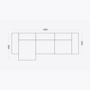 Rufus Feather Sofa gallery detail image