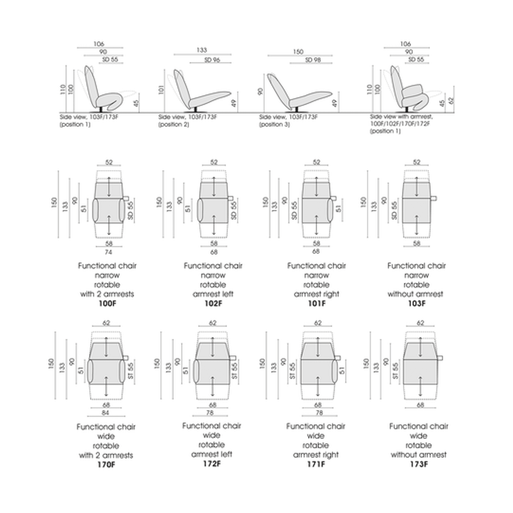 Baboo Reclining Armchair gallery detail image
