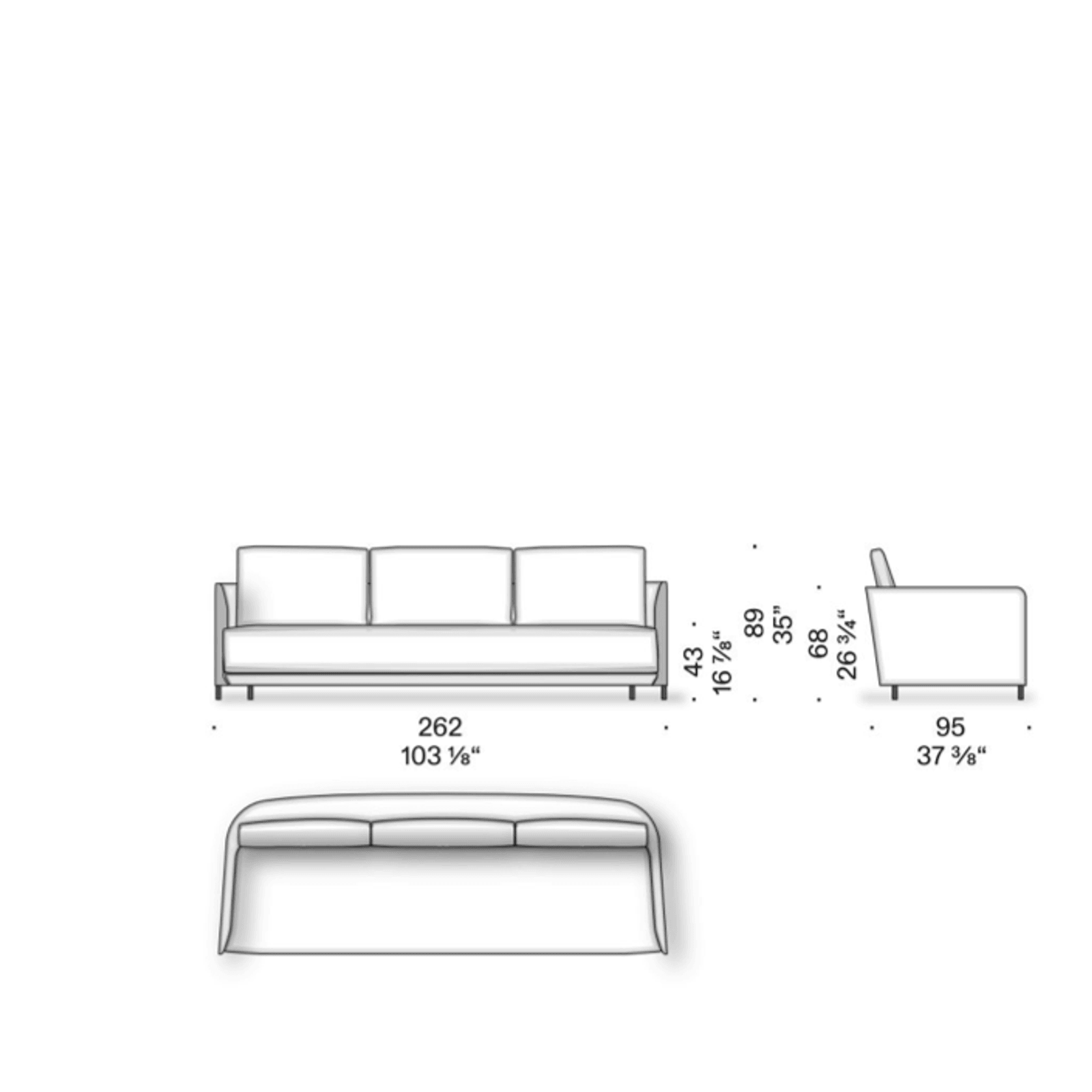 Blendy Movie Armchair & Sofa by DePadova gallery detail image