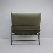 Sammy Boucle Sling Chair  | Olive gallery detail image