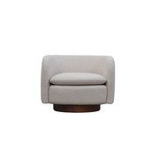 Charlie Swivel Chair - Beige Boucle gallery detail image