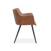 Andorra Arm Chair Vintage Tan Seat gallery detail image