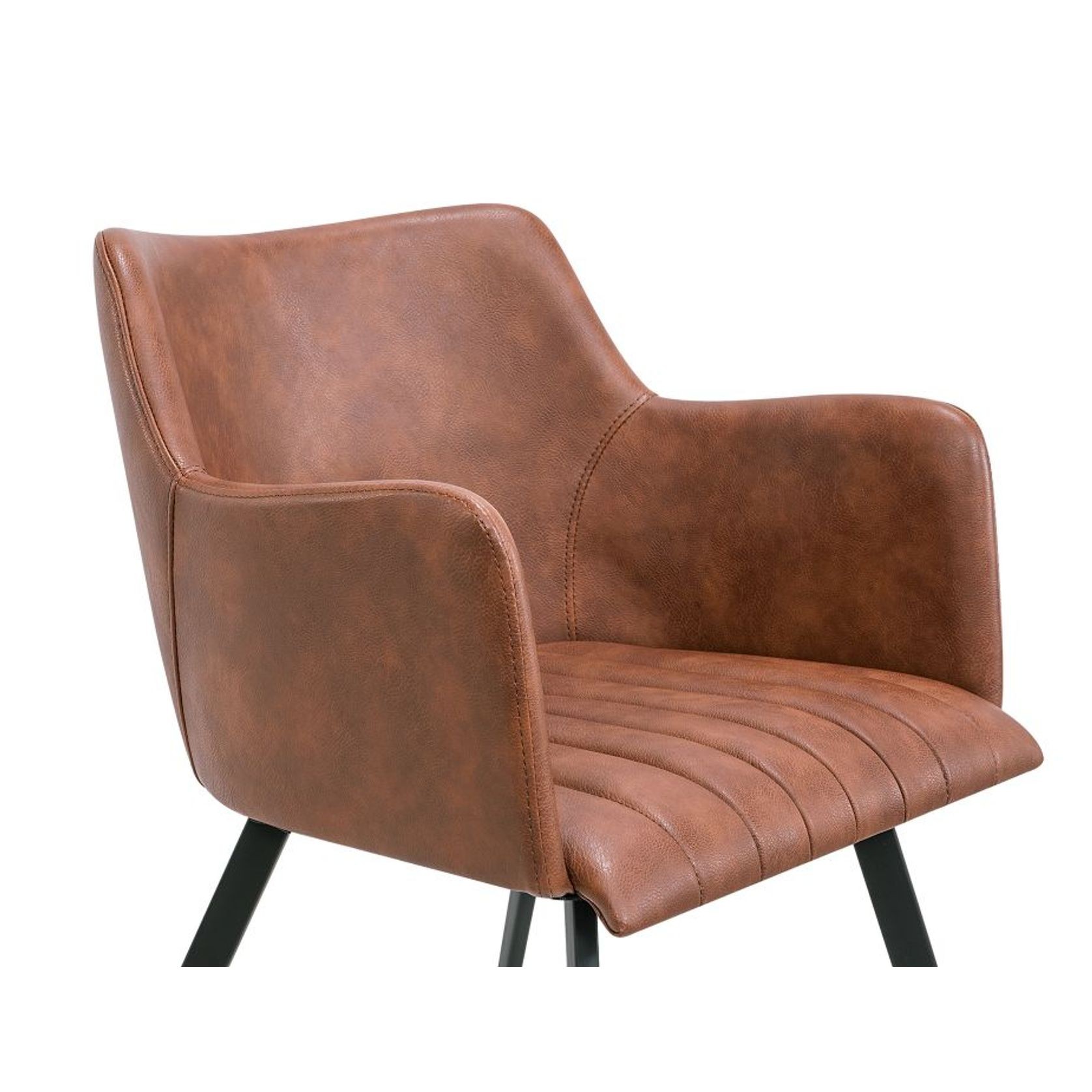 Andorra Arm Chair Vintage Tan Seat gallery detail image