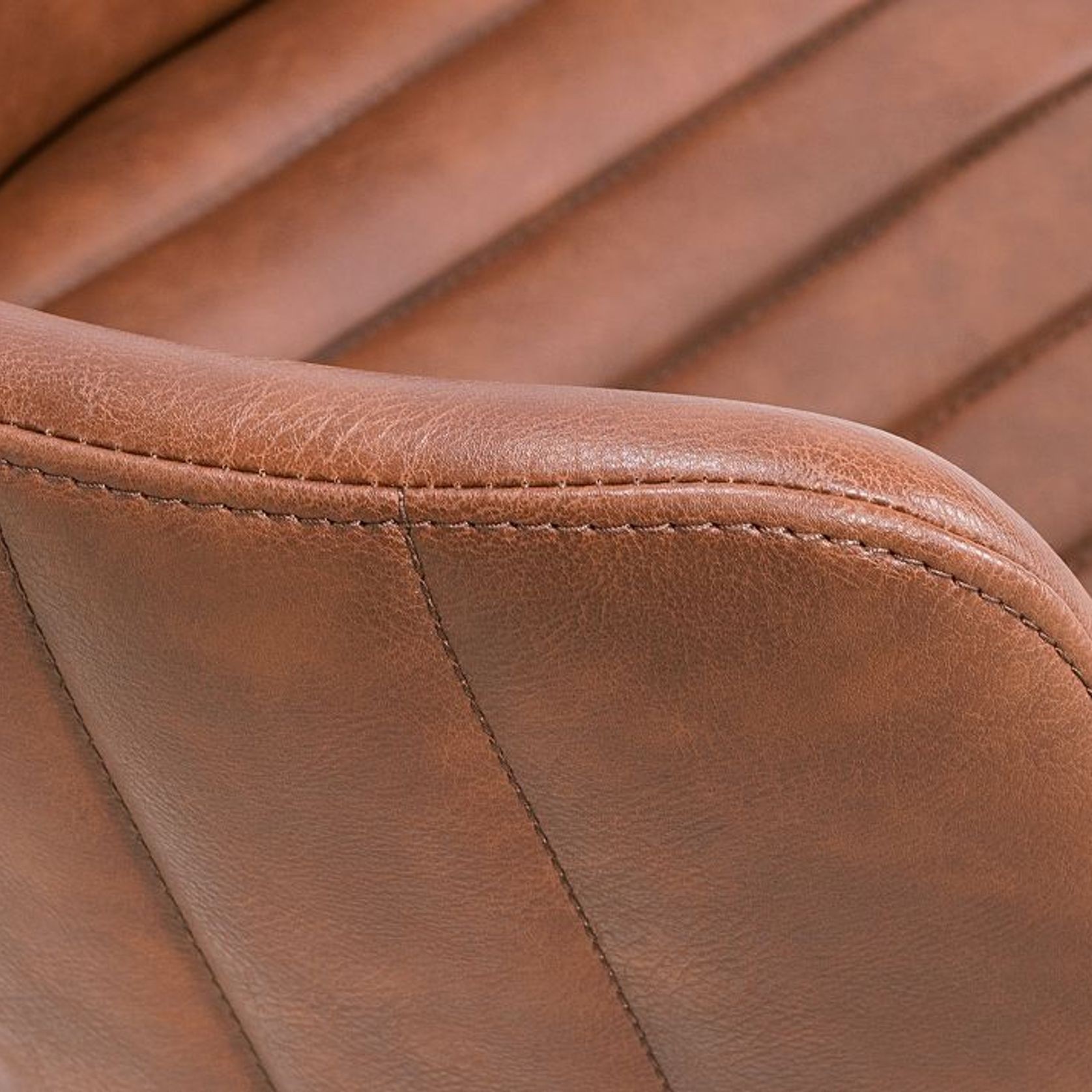 Andorra Arm Chair Vintage Tan Seat gallery detail image