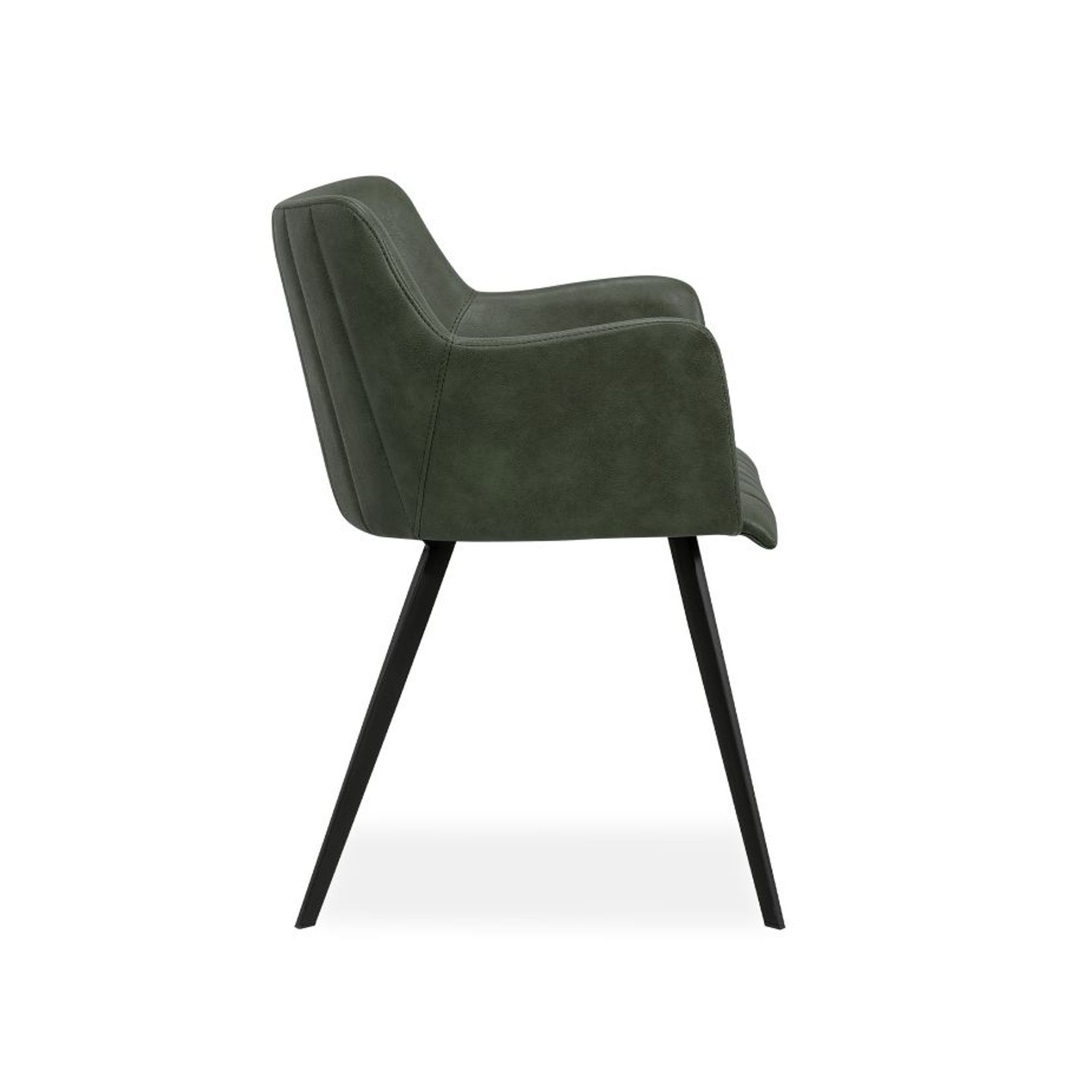 Andorra Arm Chair Vintage Green Seat gallery detail image