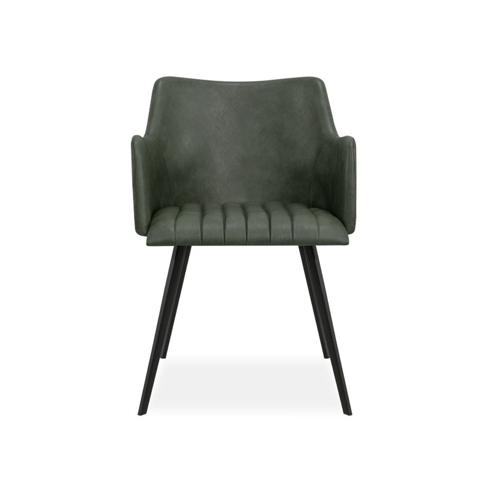 Andorra Arm Chair Vintage Green Seat gallery detail image