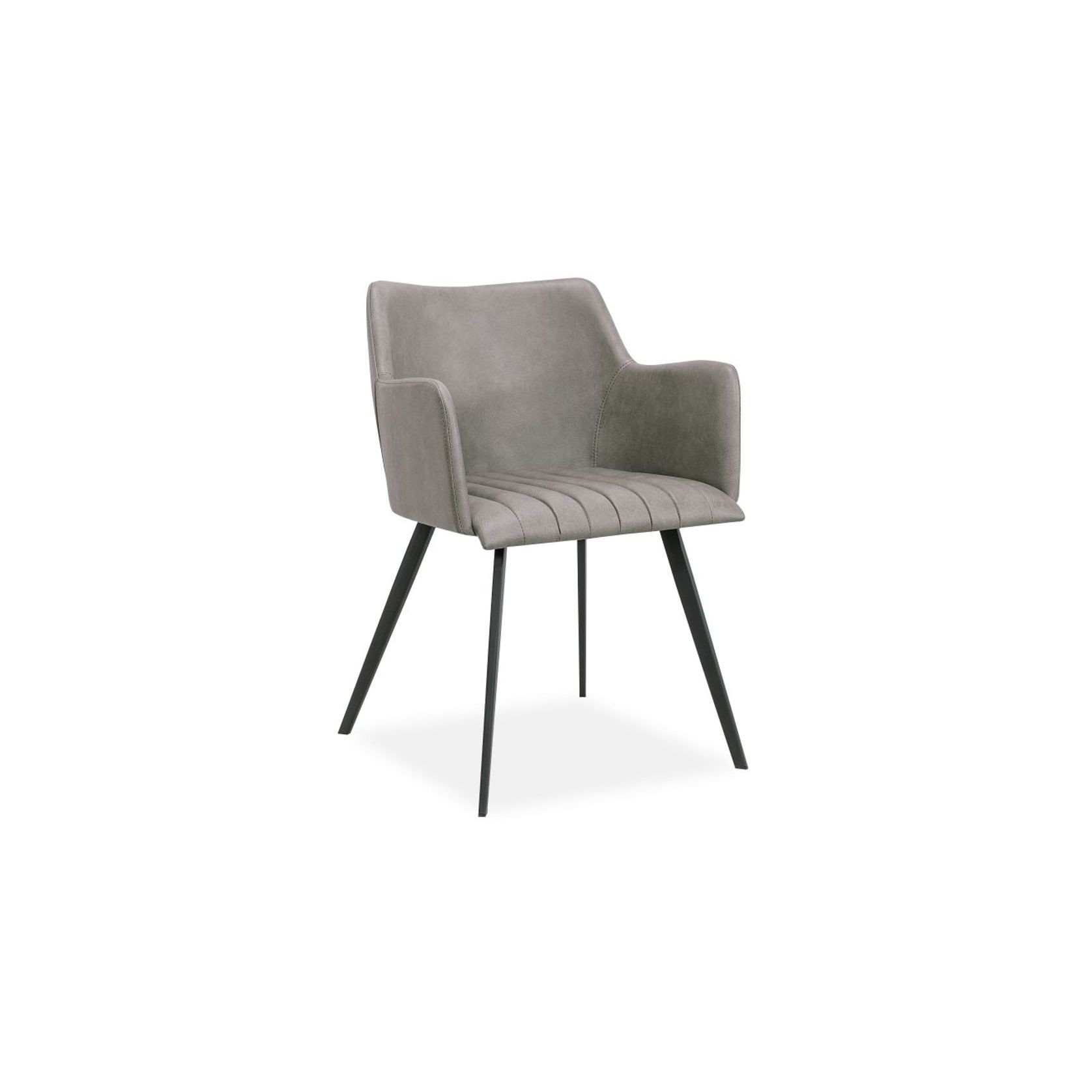 Andorra Arm Chair Vintage Grey Seat gallery detail image