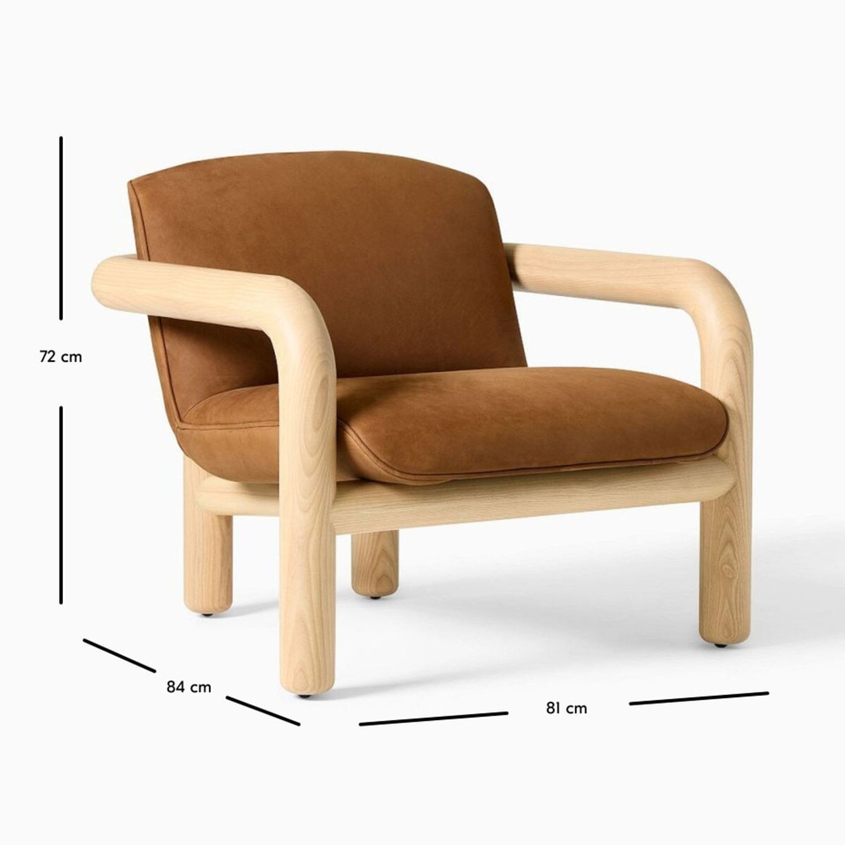 Benson Leather Chair gallery detail image