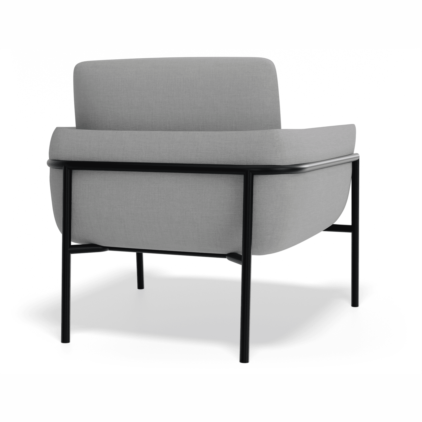 Charlie Single Seater Lounge Chair Cloud Grey gallery detail image