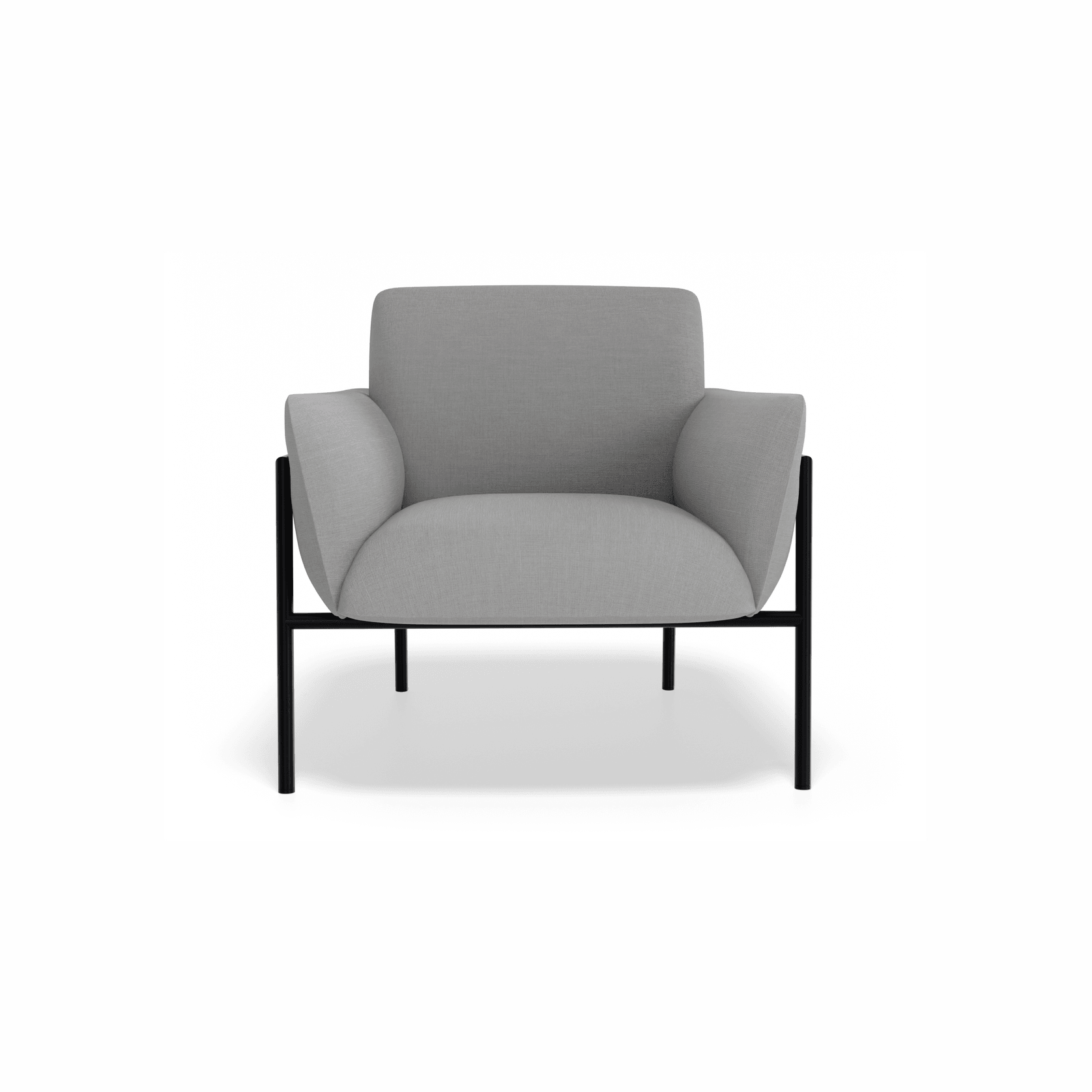 Charlie Single Seater Lounge Chair Cloud Grey gallery detail image