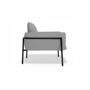 Charlie Single Seater Lounge Chair Cloud Grey gallery detail image